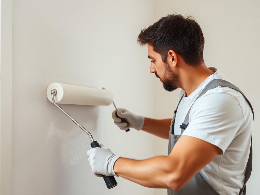 Tinteggiatura parete interna